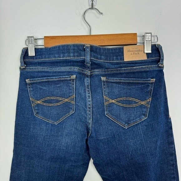 Abercombie & Fitch Jeans A&F Bootcut Jeans size 25 x 33 dark wash - Picture 5 of 13